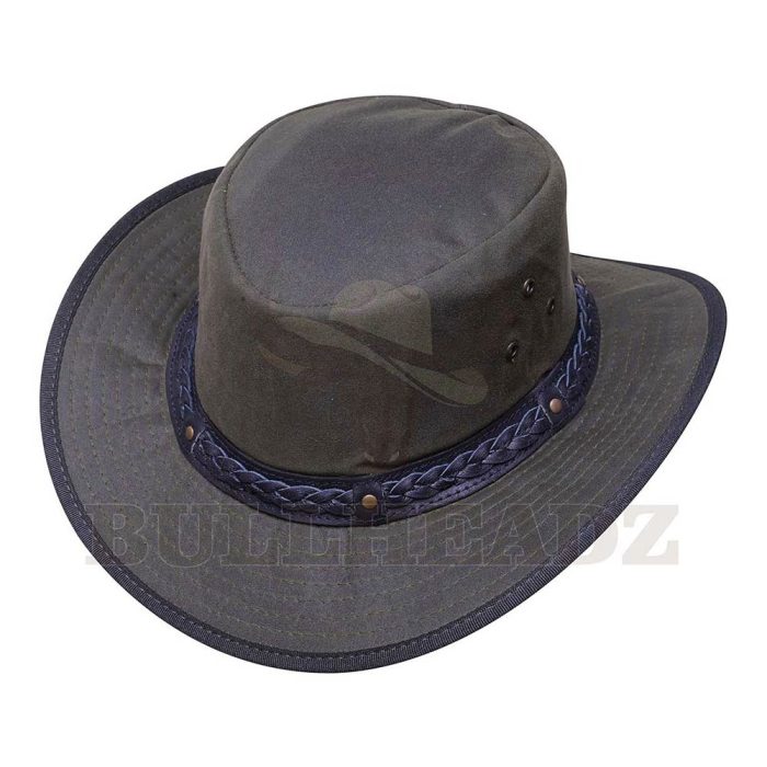 Wilderness Green Waxed Cotton Hat