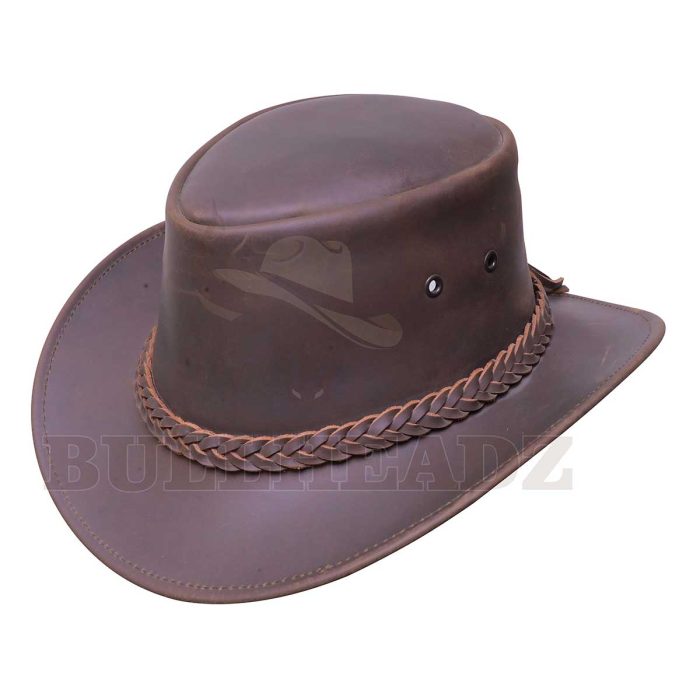 Traditional Western Leather Hat
