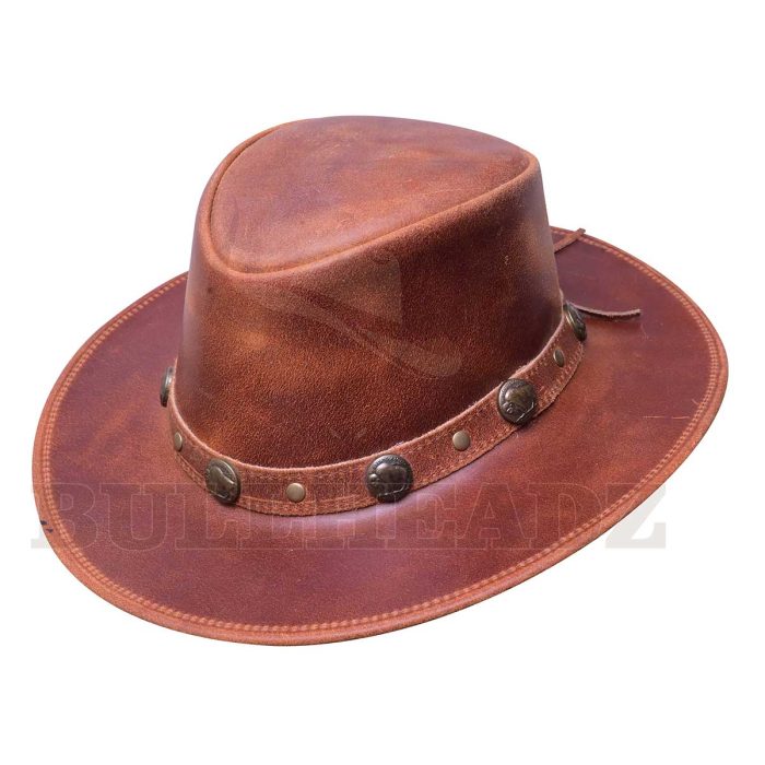 Western Hat with Concho Band